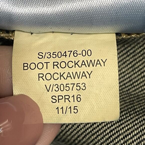 Gap 1969 Boot Cut Jeans Men’s 40X30 Blue Dark Wash ROCKAWAY Cotton Denim EUC - Picture 11 of 12